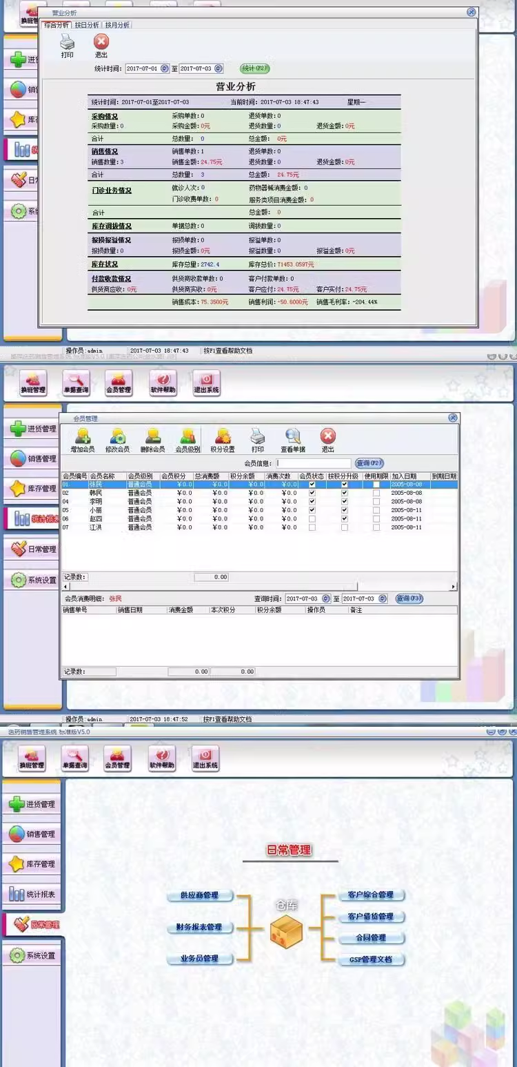 医薬品販売管理システムPOSレジGSP認証薬局/薬店/医薬品在庫管理ソフトウェア(图5)